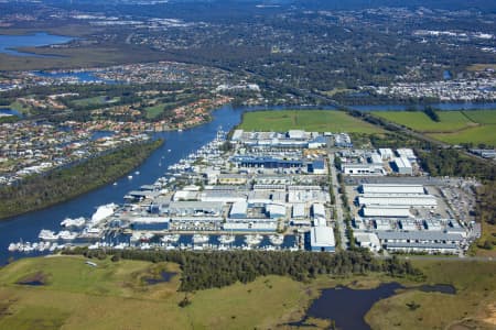 Aerial Image of GOLD COAST CITY MARINA AND SHIPYARD