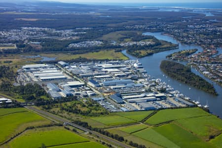 Aerial Image of COOMERA FACTORY