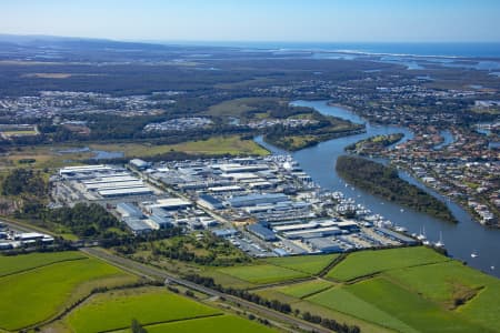 Aerial Image of COOMERA FACTORY
