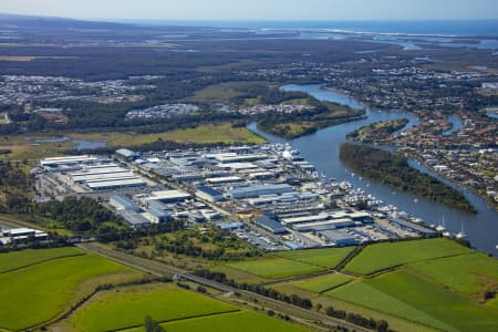 Aerial Image of COOMERA FACTORY