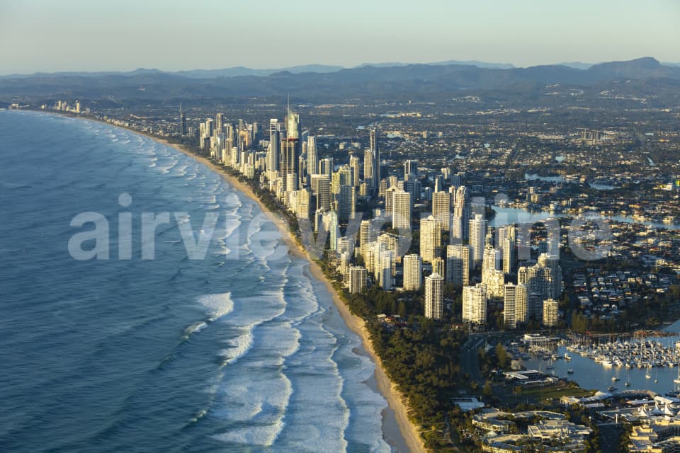 Aerial Image of Gold Coast