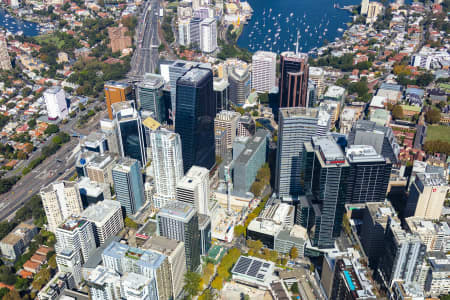 Aerial Image of NORTH SYDNEY CBD