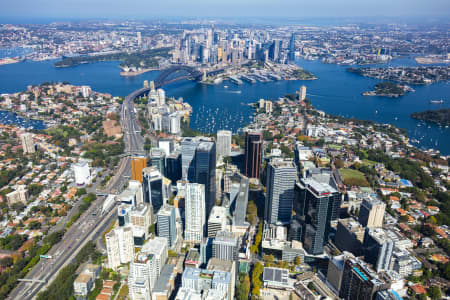 Aerial Image of NORTH SYDNEY CBD
