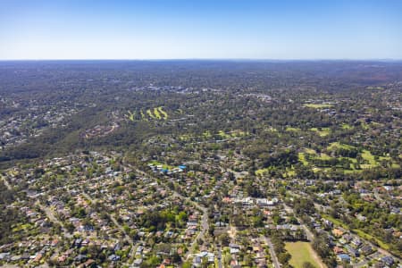 Aerial Image of WEST LINDFIELD AND WEST KILLARA