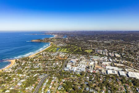 Aerial Image of MONA VALE BEACH