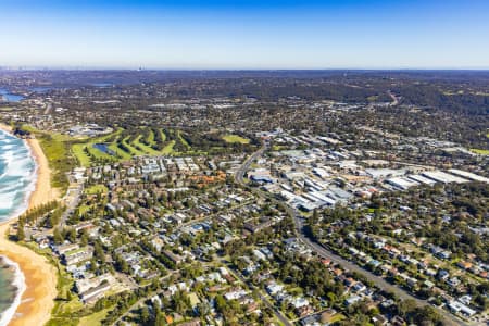 Aerial Image of MONA VALE BEACH