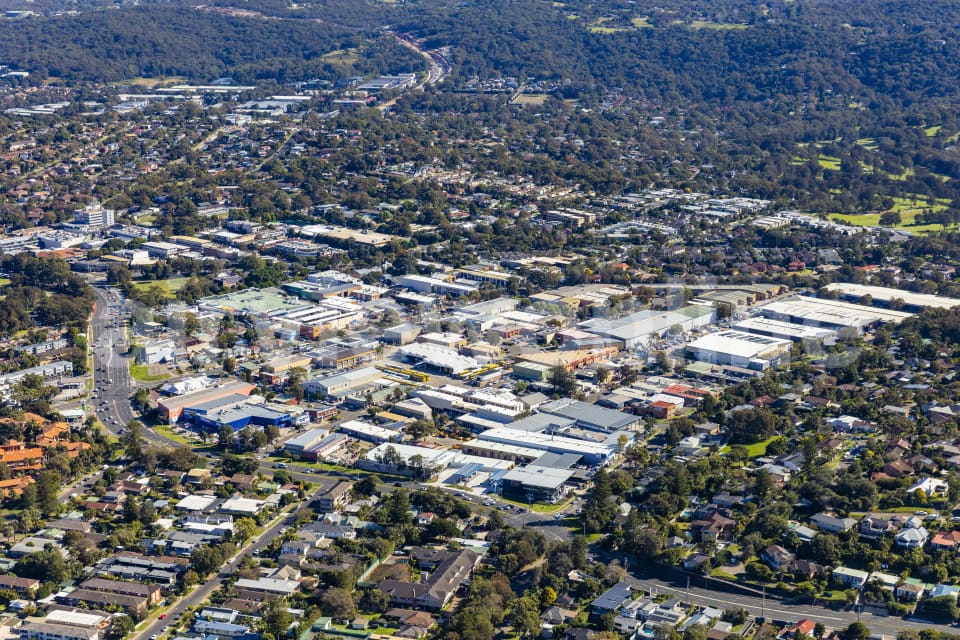 Aerial Image of Mona Vale Shops