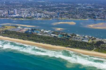 Aerial Image of SEAWORLD SOUTHPORT