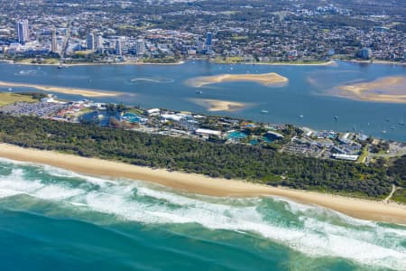 Aerial Image of SEAWORLD SOUTHPORT