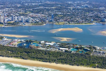 Aerial Image of SEAWORLD SOUTHPORT