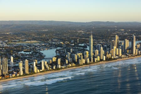 Aerial Image of SURFERS PARADISE SUNRISE