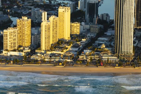 Aerial Image of SURFERS PARADISE SUNRISE