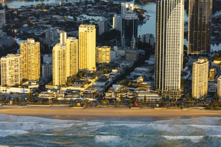 Aerial Image of SURFERS PARADISE SUNRISE