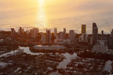 Aerial Image of BROADBEACH SUNRISE