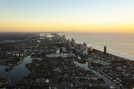 Aerial Image of BROADBEACH SUNRISE