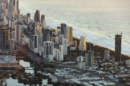 Aerial Image of BROADBEACH SUNRISE