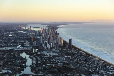 Aerial Image of BROADBEACH SUNRISE