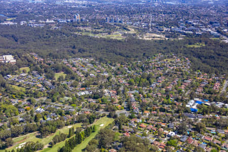 Aerial Image of WEST LINDFIELD AND WEST KILLARA