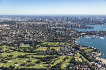 Aerial Image of ROSE BAY TO SYDNEY CBD