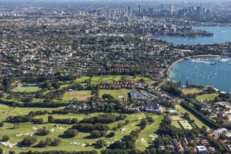 Aerial Image of ROSE BAY TO SYDNEY CBD