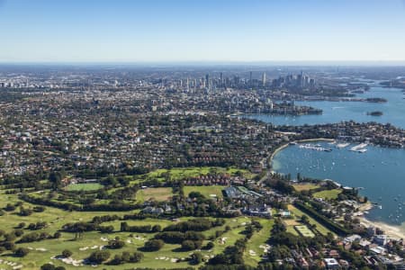 Aerial Image of ROSE BAY TO SYDNEY CBD