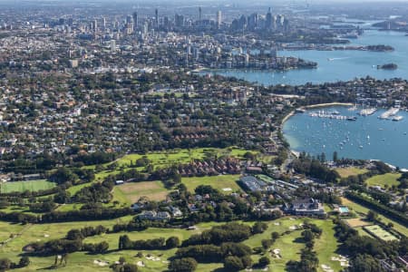 Aerial Image of ROSE BAY TO SYDNEY CBD