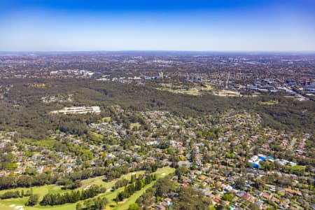 Aerial Image of WEST LINDFIELD AND WEST KILLARA