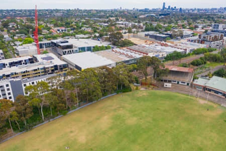 Aerial Image of GLENFERRIE OVAL, HAWTHORN