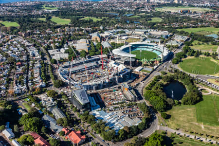 Aerial Image of SYDNEY FOOTBALL STADIUM