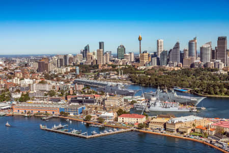 Aerial Image of GARDEN ISLAND