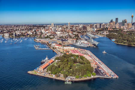 Aerial Image of GARDEN ISLAND