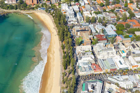 Aerial Image of MANLY BEACH