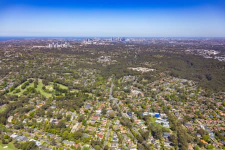 Aerial Image of WEST LINDFIELD AND WEST KILLARA