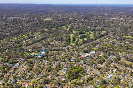 Aerial Image of WEST LINDFIELD AND WEST KILLARA