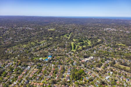 Aerial Image of WEST LINDFIELD AND WEST KILLARA