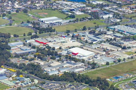 Aerial Image of PAKENHAM  COMMERCIAL AREA