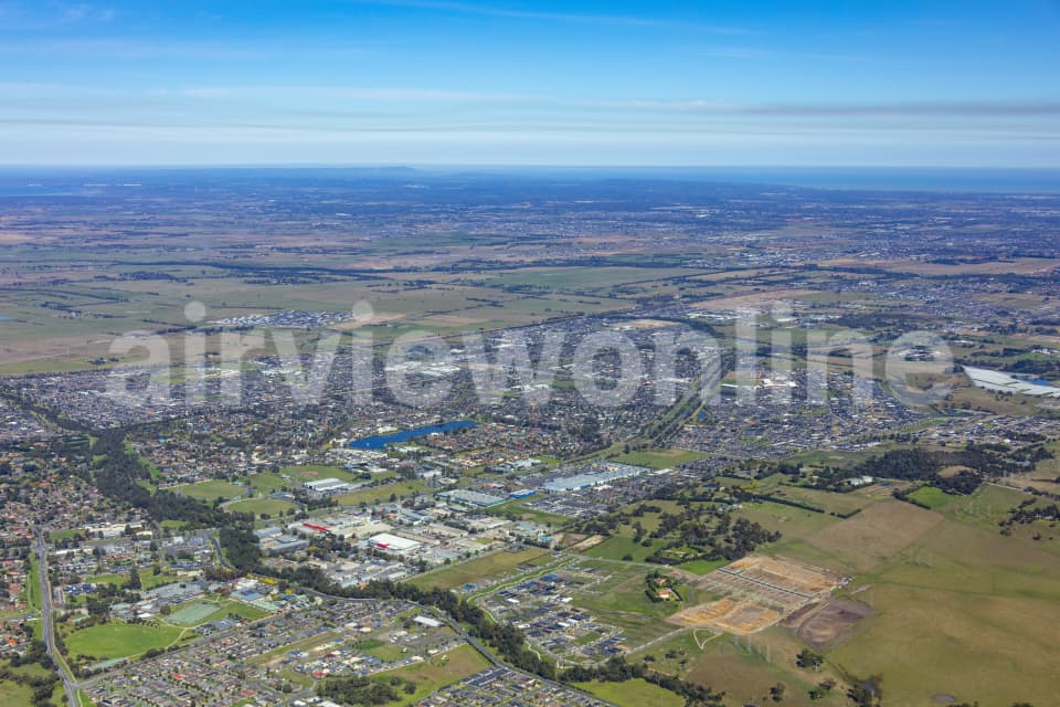 Aerial Image of Pakenham Bunnings