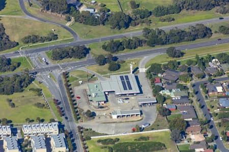 Aerial Image of PAKENHAM SERVICE STATION