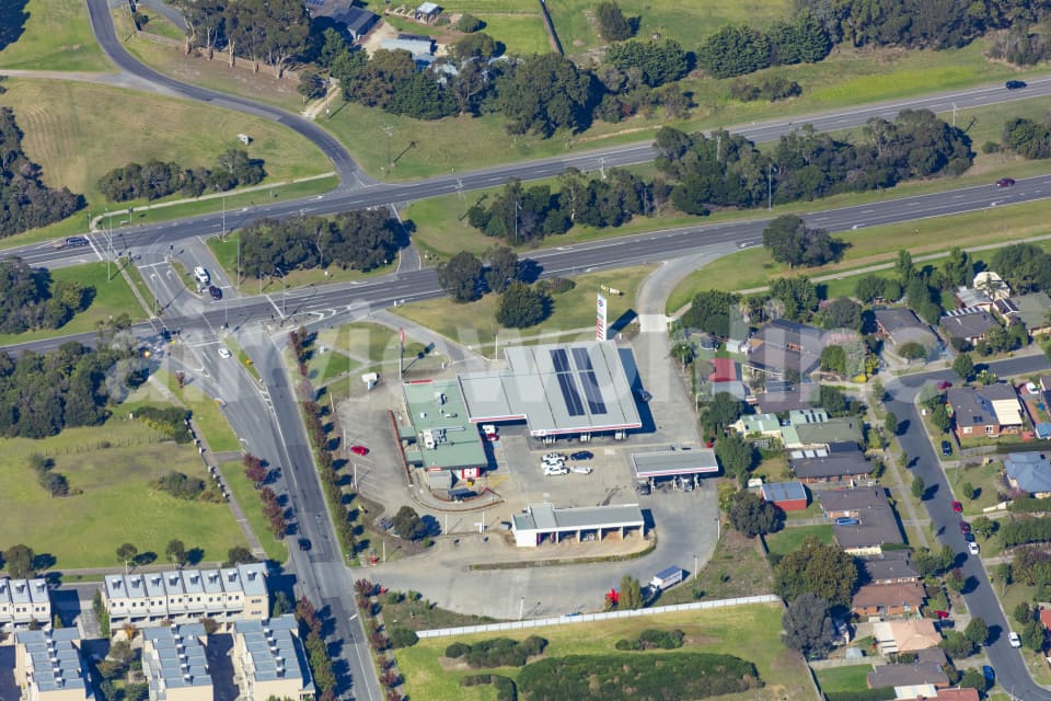 Aerial Image of Pakenham Service Station