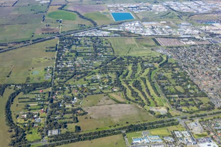 Aerial Image of PAKENHAM GOLF COURSE