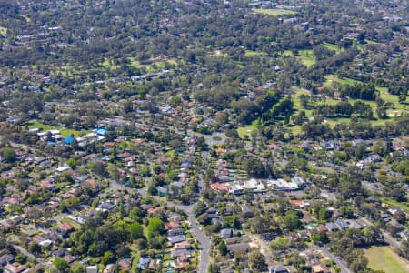 Aerial Image of WEST LINDFIELD AND WEST KILLARA