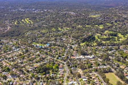 Aerial Image of WEST LINDFIELD AND WEST KILLARA