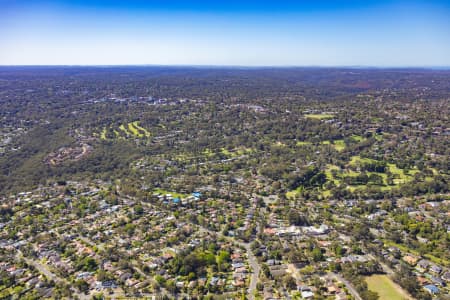 Aerial Image of WEST LINDFIELD AND WEST KILLARA