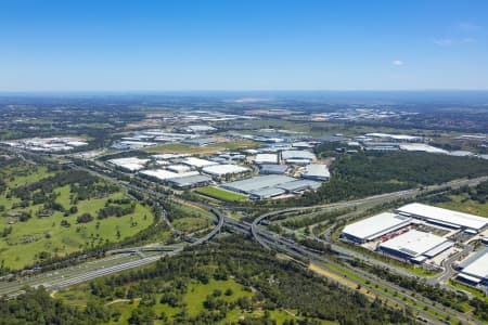 Aerial Image of THE LIGHT HORSE INTERCHANGE EASTERN CREEK