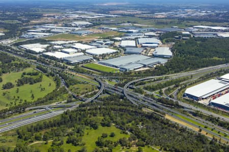 Aerial Image of THE LIGHT HORSE INTERCHANGE EASTERN CREEK