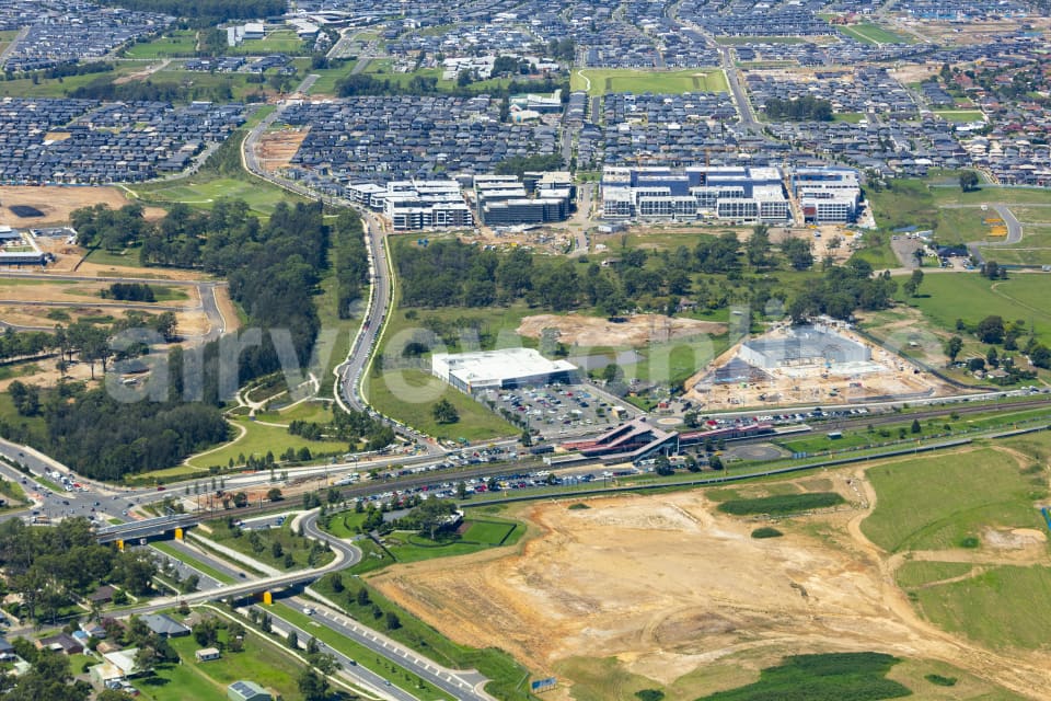 Aerial Image of Schofields Station and Developments
