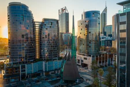 Aerial Image of SUNSET PERTH CBD