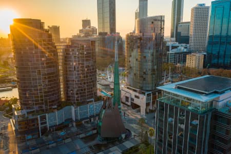 Aerial Image of SUNSET PERTH CBD