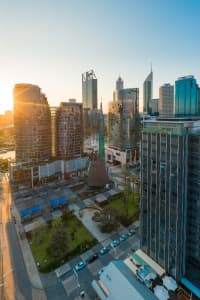 Aerial Image of SUNSET PERTH CBD