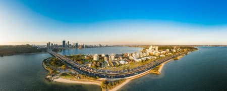 Aerial Image of SUNSET SOUTH PERTH